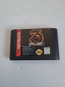 Mortal Kombat 3 (Sega Genesis, 1995) Cart Only - Tested  - Picture 1 of 8