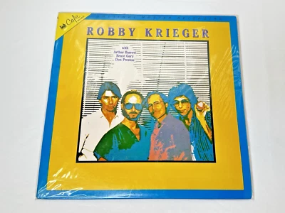 Bobby Krieger S/T LP 1985 Cafe Records Original Master Recording Cafe MINT - Image 1 of 4