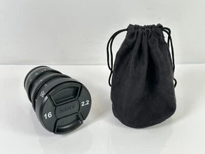 Meke T2.2/16mm Cinema Lens Kamera Objektiv für MFT - Bild 1 von 11