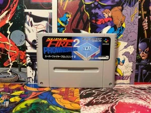 Super Fire Prowrestling 2 Nintendo Super Famicom SFC Authentic Tested Works - Picture 1 of 2