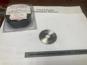 Gaylee #0000643 2x.070x1/2-36T, Solid Carbide Slitting Saw Blade, 2" x 0.070" - Picture 1 of 4