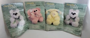 Lote de 4 kit de peluche y amigo esponjoso de chenilla Wimpole Street Creations - Imagen 1 de 7