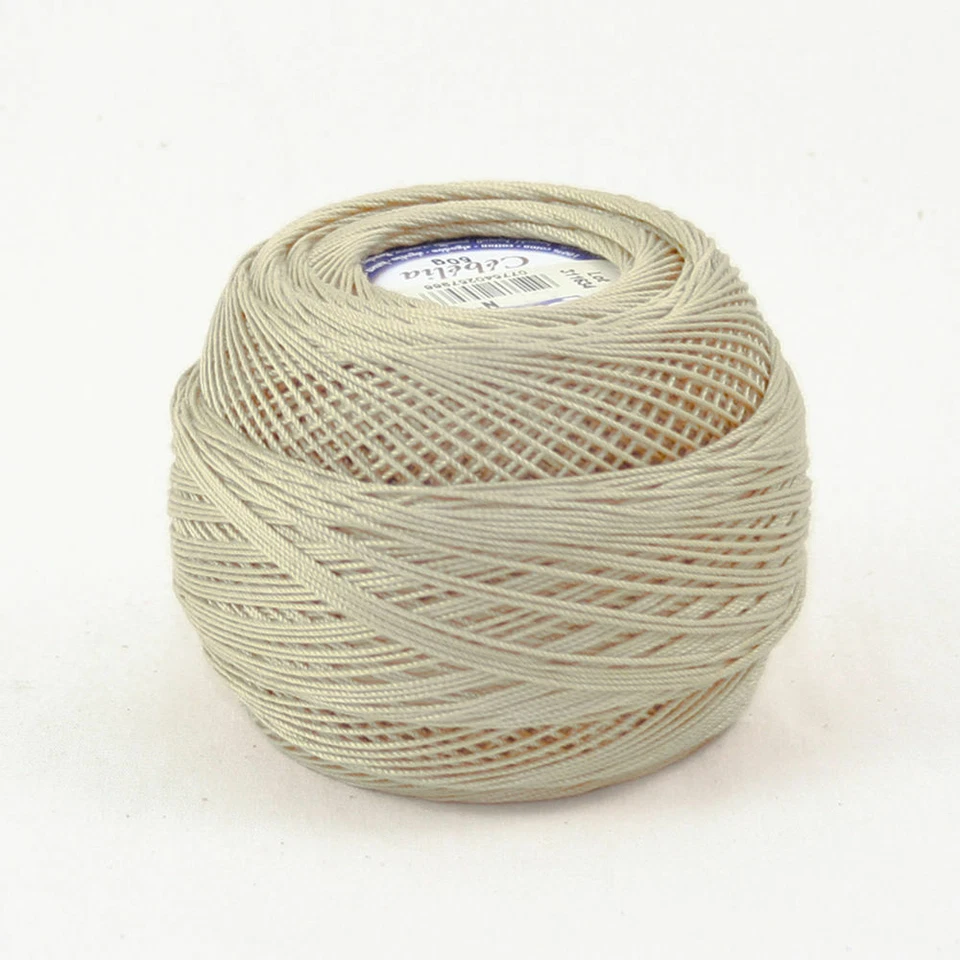 DMC Cebelia Combed Cotton Crochet Thread Size 30, 50g Ball, Colour 842 Very Ligh - Image 1 of 1
