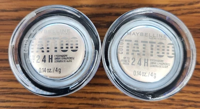 2 PIEZAS MAYBELLINE COLOR TATUAJE HASTA 24 HORAS LARGA DURACIÓN CREMA SOMBRA DE OJOS #15 CORREDOR DELANTERO Foto 1 de 4