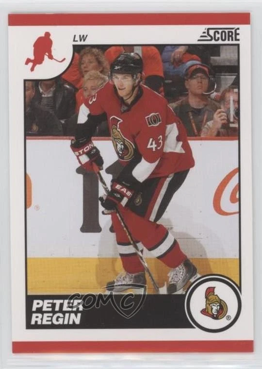2010-11 Score Peter Regin #344 - Image 1 of 2