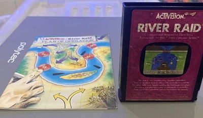River Raid Atari 2600 With Manual - Untested - Image 1 of 4