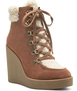 Botas al tobillo Jessica Simpson para mujer Maelyn con cordones plataforma 8 M/ - Imagen 1 de 5