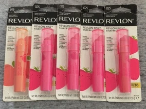 (5) Revlon Kiss Balm balsamo labbra sigillato 0,09 once ciascuno 025 - fragola fresca e pesca - Foto 1 di 1