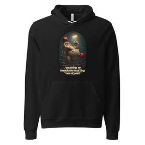 Funny Boxing Turkey Design | Knock the Stuffing Out of You | Thanksgiving Humor - Picture 1 of 13