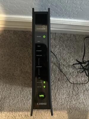 New CenturyLink C3000Z Wireless Modem / Router. No Power Cord. - Image 1 of 2