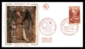 Mayfairstamps France FDC 1970 Angel Red Cross First Day Cover aau_10809 - Picture 1 of 2