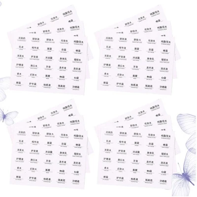  90 Stück Klebstoff Kosmetik Verpackungsetikett Transparent Spray Leere Flasche - Bild 1 von 4