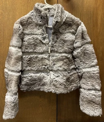 Vintage Genuine Rex Rabbit Coat Jacket Sz Medium - Image 1 of 4