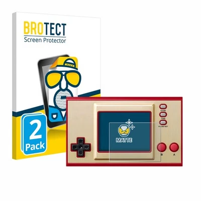 2x Schutzfolie matt für Nintendo Game & Watch The Legend of Zelda Panzerfolie  - Bild 1 von 4