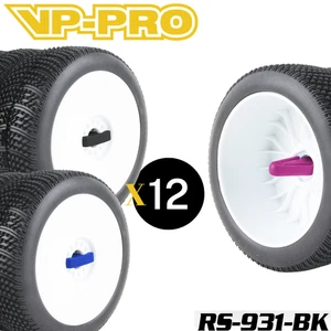 VP-PRO RS-931 1/8 Buggy Tire Stick (12) Storage Wheel Mugen Tekno Kyosho Sparko - Picture 1 of 19