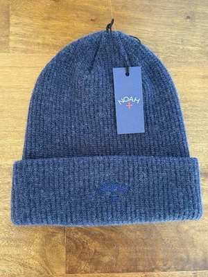 Noah NY_Gorro de cachemir reciclado/azul marino FW22 Foto 1 de 4
