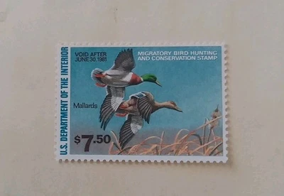 N44# Mallards Duck Stamp - Image 1 of 2