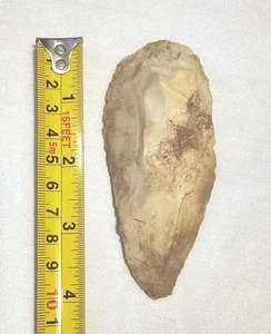 Auténtico artefacto indio nativo americano herramienta de 4 pulgadas - Imagen 1 de 17