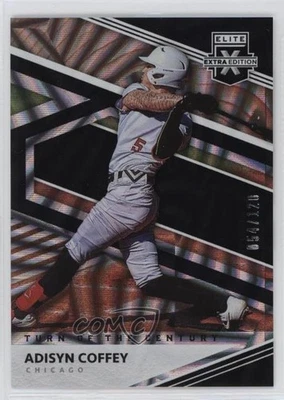 2020 Panini Elite Extra Edition Turn of the Century /120 Adisyn Coffey #110 - Image 1 of 2