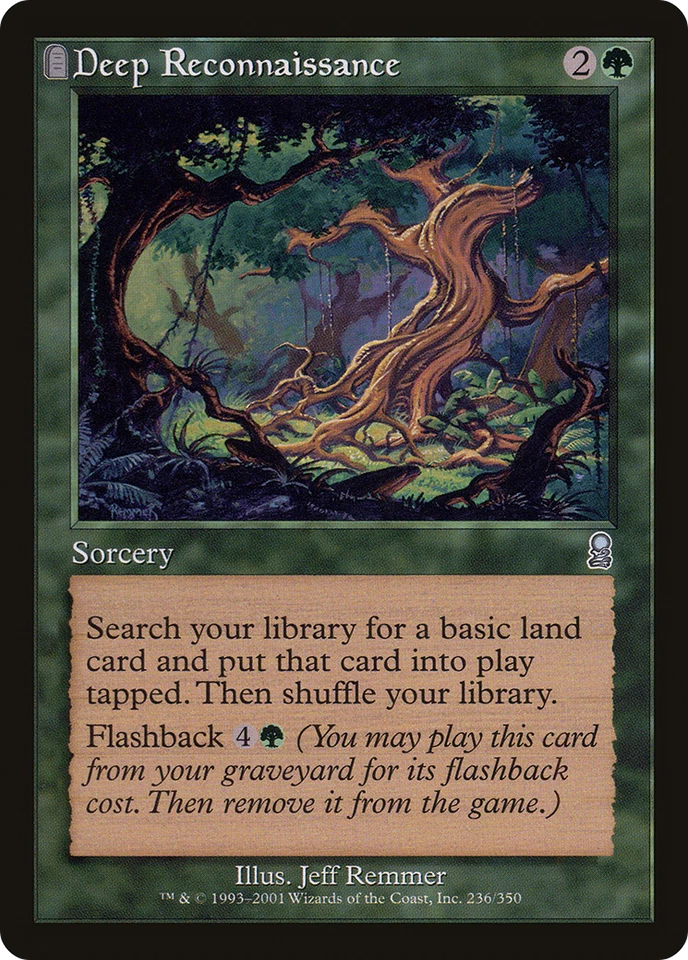 Deep Reconnaissance #236 (MP) Odyssey ODY Magic MTG - Image 1 of 1