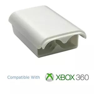 Custodia cover batteria controller Xbox 360 - bianco - Foto 1 di 2
