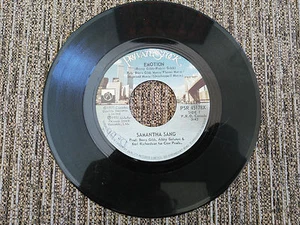SAMANTHA SANG EMOTION + WHEN LOVE IS GONE SINGLE 7" VINILO VINYL CANADA ED 1977 - Foto 1 di 3