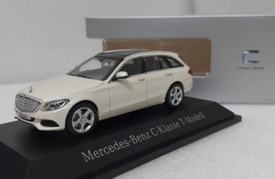 Mercedes-Benz Clase C Modelo T w205 Blanco 2014 1:43 Norev Edición Concesionario ¡RAREZA! Foto 1 de 4