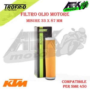 Filtro Filtri olio motore per Moto KTM SMR 450 dal 2021 - Imagen 1 de 3