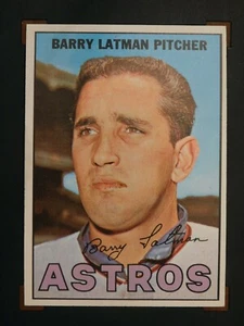Tarjeta de béisbol 1967 Topps #28 Barry Latman (nuevo) - Imagen 1 de 2
