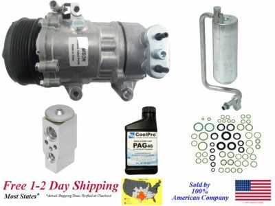New A/C AC Compressor Kit For 2003-2008 Pontiac Vibe 1.8L Foto 1 de 4