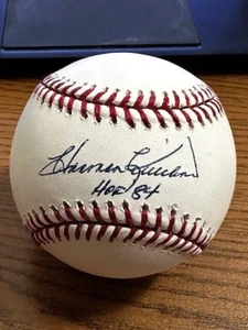 HARMON KILLEBREW SIGNED AUTOGRAPHED OML BASEBALL!  Twins!  "HOF 84"! - Picture 1 of 2