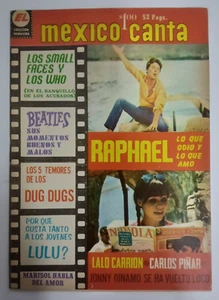 MEXICO CANTA #394 NOVEMBER 1968 MEXICAN MAGAZINE, BEATLES / LOS OVNIS/DUG DUGS - Picture 1 of 9