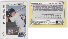 1990 Best Albany-Colonie Yankees/A's All Decade Darren Reed #20