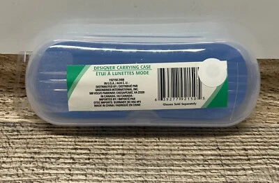 Nuevo-Estuche de Transporte de Gafas de Plástico de Diseñador -Tú eliges el Color-Envío Rápido Foto 1 de 4