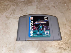 J-League Perfect Striker Soccer Nintendo 64 - Japan Import/U.S Seller - USED C1 - Picture 1 of 2
