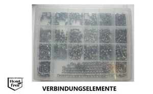 Linsenkopfschrauben Set DIN7985 TORX 900tlg M4 M5 M6 EDELSTAHL - Bild 1 von 1