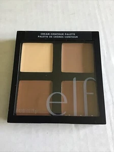 e.l.f. Cream Contour Palette 4 Shades Easy Apply Blendable Buildable Highlights - Picture 1 of 3
