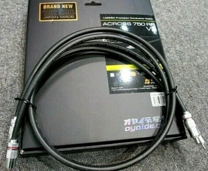 New OYAIDE ACROSS750 RR V2 (1.0m) Pair RCA Interconnect Cable Audio from Japan - Picture 1 of 3