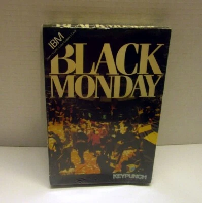 Black Monday by Keypunch for IBM PC - NEW Sealed - Image 1 of 2