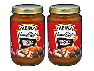 Heinz Home Style Ready to Serve Brown Gravy (Pack of 2) 12 oz Jars - Picture 1 of 1
