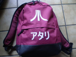 Atari Retro Japan Look Rucksack - for GAME LOVER in Rot-Schwarz / Neu - Bild 1 von 5