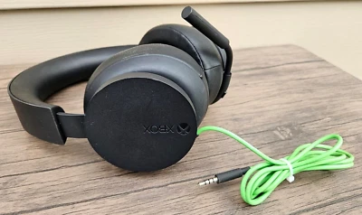 Cuffie da gioco cablate originali Microsoft Xbox - Xbox Series Xbox One AUX T40 - Immagine 1 di 4