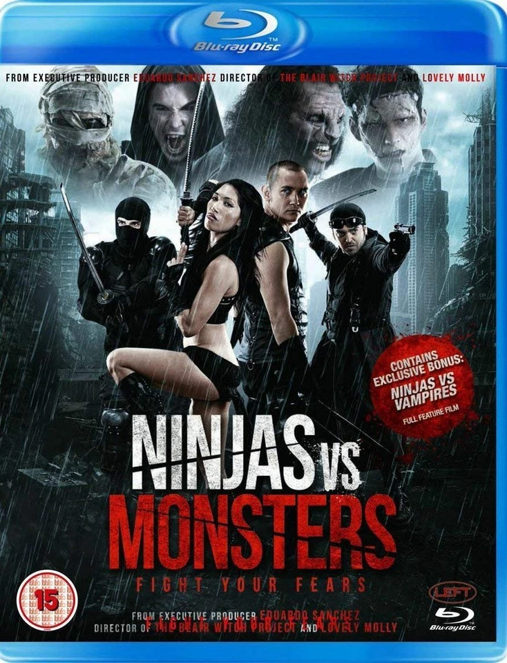 Ninjas Vs Monsters + Ninjas Vs Vampires (bonus) [Blu-ray] - Image 1 of 1