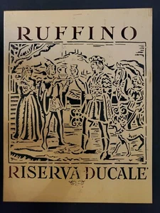 Fuffino Riserva Ducale Wine Sign Spirits Advertising Metal RARE Plaque 13" x 10" - Picture 1 of 10