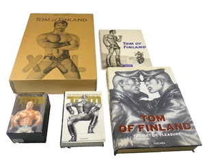 VTG Tom of Finland Illustrated TASCHEN Art Pleasure Comic COLLECTION Book lot - Picture 1 of 21