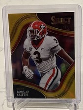 2022 Panini Select Draft Picks Roquan Smith Gold 3/10!