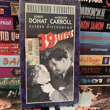 The 39 Steps 1935 VHS New Robert Donat Alfred Hitchcock Spy Thriller Classic