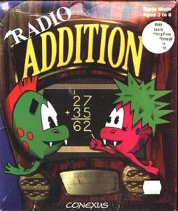 Radio Addition PC MAC CD kids learn counting addition math home schooling games! - Photo 1/1
