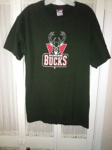 Milwaukee Bucks NBA Majestic Large Brandon Jennings #3 T Shirt Cover