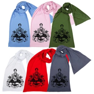Frida Viva La Vida Screen printed Cotton Scarf - Picture 1 of 12